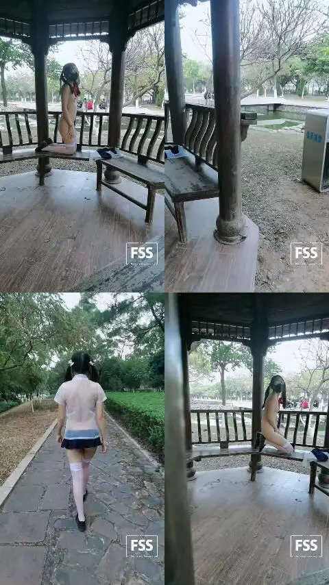 推特网红 冯珊珊 户外露出福利 11定制公园人前 疑似34