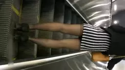 MAH06921 地铁跟拍黑丝包臀大屁股夜店女