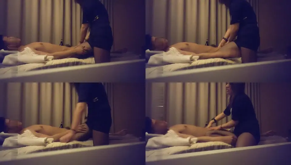 蓝总寻欢02-26真实养生馆打手枪