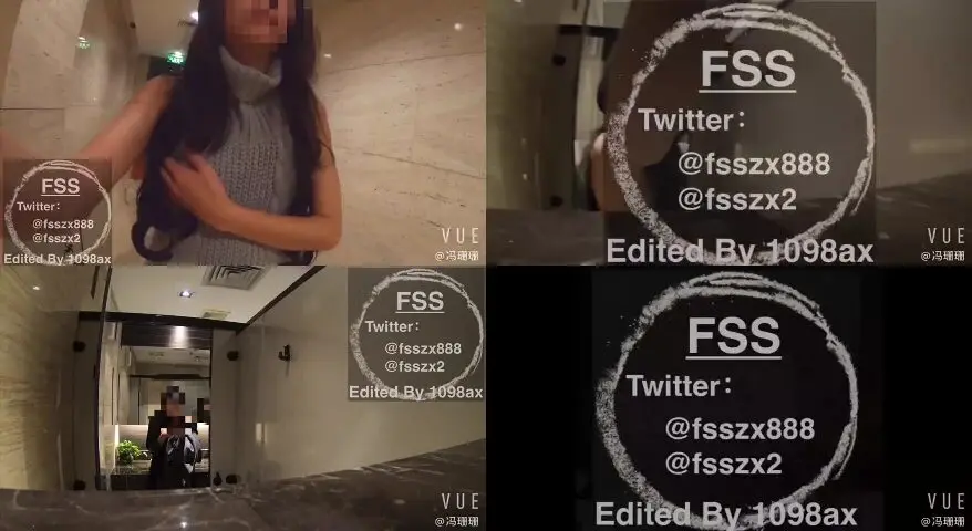 推特网红 冯珊珊 户外露出福利 6.H毛衣偶遇外国人