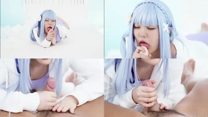 网红-早川夏美-全网首发 艾米莉亚泳装-之 颜射-自慰假阳具-高清无水原版