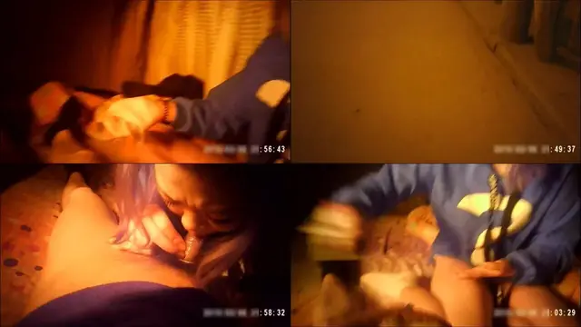 城中村嫖妓相中个刚才外面回来200元的大波妹子