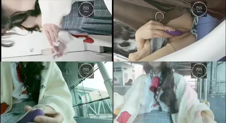 推特网红 冯珊珊 户外露出福利 17.高铁任务