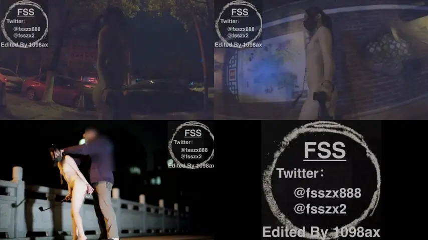 推特网红 冯珊珊 户外露出福利 61.高难度挑战 肛锁求援