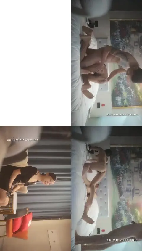 鸭哥探花 鸭哥寻欢约了个黑衣少妇玩3P，摸奶扣逼一前一后边口边后入，上位骑乘勐操非常刺激
